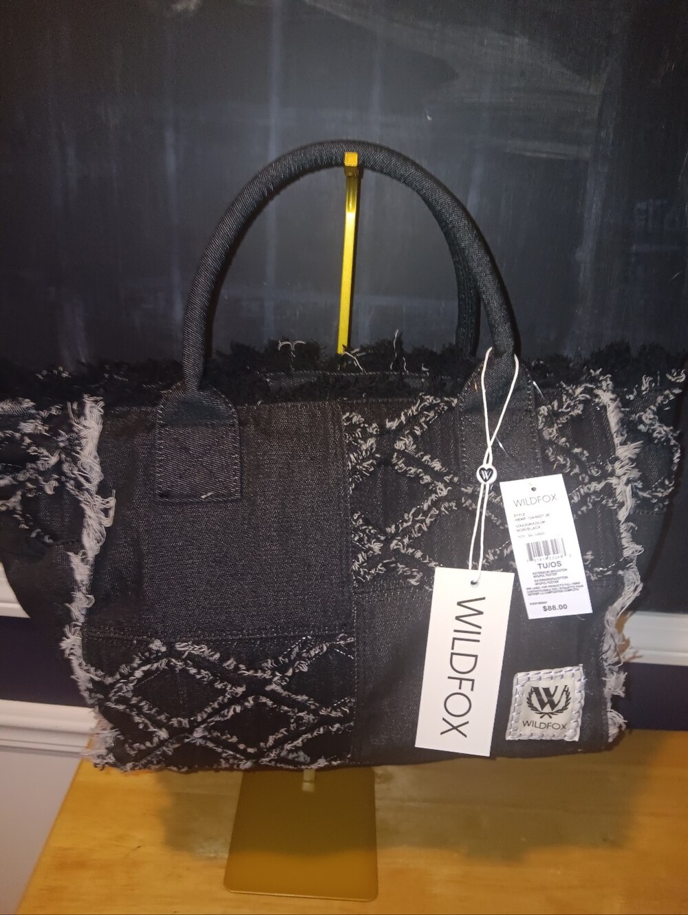 Wildfox Distressed Look Tote Bag